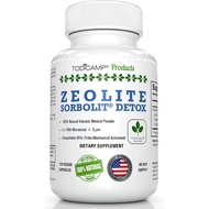 Zeolite Detox 120 Zeolite Capsules - 1-2 µm Clinoptilolite Zeolite Detox - 2 Months Supply Zeolite C