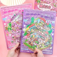 3D DIY STICKER MINIATURE SCENES BOOK