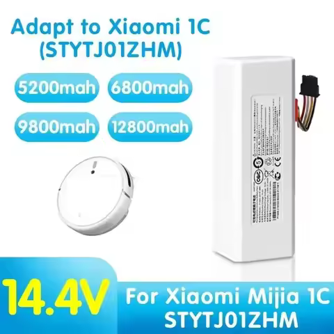 P1904-4S1P-MM 14.4V 12800mah Battery For Xiaomi Mijia 1C STYTJ01ZHM Robot Vacuum Mop Cleaner Accesso