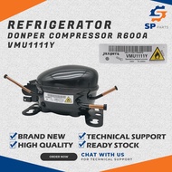 REFRIGERATOR DONPER COMPRESSOR R600A - VMU1111Y - R CMP-VMU1111Y