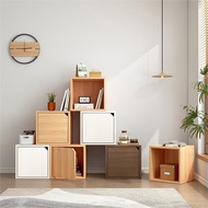 Freely Combined Grid Cabinet Toy Book Ornament Storage Cabinet Square Grid Bedroom Living Room Stora
