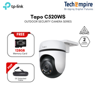[FREE 128GB MEMORY CARD] TP-LINK CCTV TAPO C520WS Outdoor Pan/Tilt Security WiFi Camera