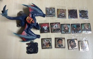 魔物獵人 怪物獵人 餅貼 icon膠匙扣 大膠公仔  迅龍 monster hunter stories 威化餅貼紙　隱藏版 SR UR