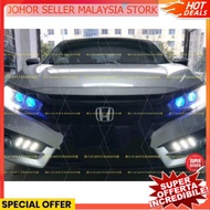 car motor 2 two Colour Led Headlight Fog lamp head Light 2 in1 3000 6000k 8000k H1/H3 H4 H7 H8 H11 H