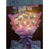 ( BUTTERFLY ) BUTTERFLY Bouquet/ Graduation Bouquet Birthday Bouquet