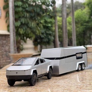 Tesla Pickup Truck Model Boy Alloy Toy Car Model Children Simulation Car Model Toy Car RV