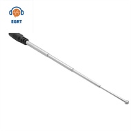 EGRT Durable Mp3 Mp4 Supplies for Mobile Cell Phone Antenna Radio Fm Radio Supplies 4 Sections Telescopic Telescope Antenna Antenna Aeria 3.5mm Antenna Radio Antenna