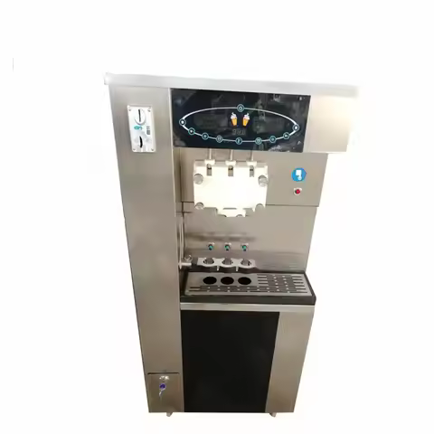 Hot sale Soft Ice Cream Vending maker ice cream making machine