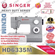 SINGER GENUINE HD6335M HEAVY DUTY SEWING MACHINE WITH FREE GIFTS  (BETTER THAN 4432, 5523, 4423)