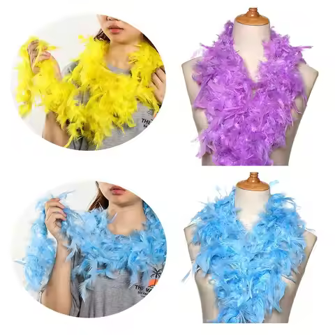 2M Costume Fancy Dress Cosplay Party Decoration Fluffy Feathers Grament Accessaries Apparel Fabric F