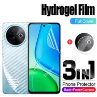 Soft Hydrogel Film For Vivo Y39 5G 2025 Carbon Back Film For VivoY39 Y 39 Screen Protector Camera Le