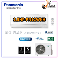 [Ready Stock] PANASONIC R32 1.5HP PN12WKH STANDARD PN SERIES CS-PN12WKH &amp; CU-PN12WKH PANASONIC AIRCOND PANASONIC 1.5HP PANASONIC R32 PN12WKH CS/CU-PN12WKH PANASONIC PN SERIES PANASONIC PN-WKH