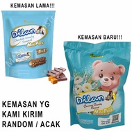 Dilan / Chocolate Crunchy Caramel Mini / Wafer Roll Krim Vanilla