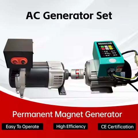 50KW 100KW 220V 230V 380V Portable Generator System High Efficiency Permanent Magnet Generator Outdo