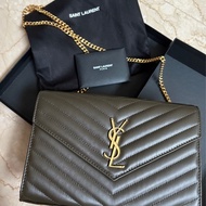 YSL 大號 Woc信封包 大號 輕麝香色