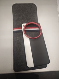 小米 ultra 17手機殼 紅色鏡頭環