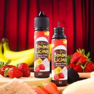 Ready JT Bananalicious 9/12MG 60ML by Emkay Brewer | Liquid Freebase