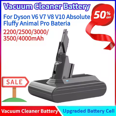New 2200/2500/3000/3500/4000mAh Vacuum Cleaner Rechargeable Battery for Dyson V6 V7 V8 V10 Absolute 