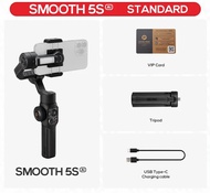ZHIYUN SMOOTH 5S AI Smartphone Gimbal 3-Axis Gimbals Fill Light Phone Stabilizer for iPhone 15 Pro M
