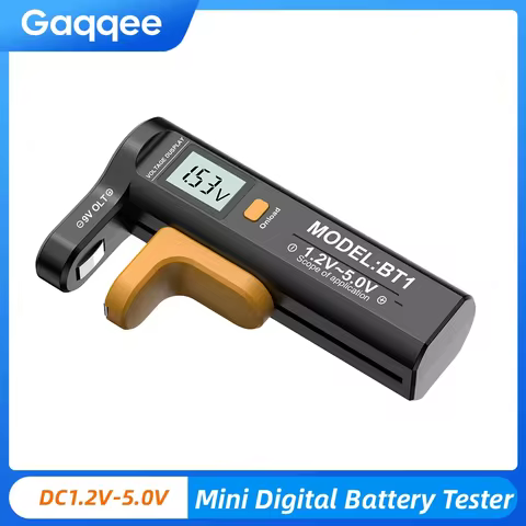 1/2Pcs Mini Digital Battery Tester Voltage Power Tester Battery Health Monitoring For AA AAA 9V/1.5V