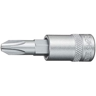 TONE Driver Bit Socket 2H-P3 Drive 6.35mm 1/4" No.3