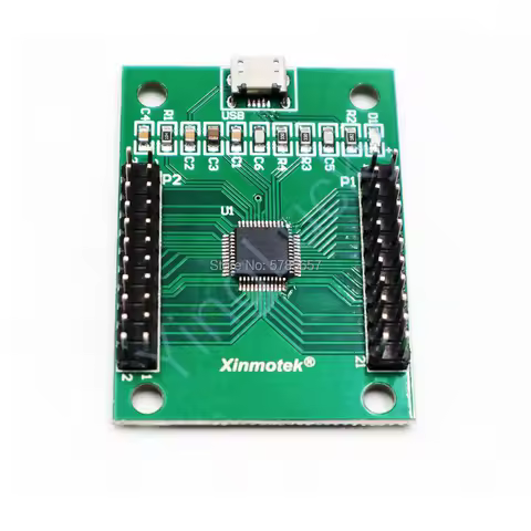 XIN MO USB Encoder PC PS3 USB to Jamma Arcade USB Controller Interface 1 to 2 Player Keyboard Arcade