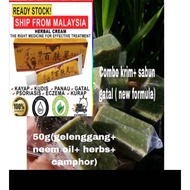 sabun neem oil handmade utk gatal kulit sprti eczema