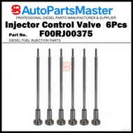 6Pcs Common Rail Fuel Injector Control Valve F00RJ00375 FOORJ00375 for Mitsubishi Fuso Trucks Buses 