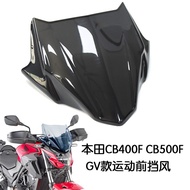 Suitable for Honda CB500F CB400F 2016-2023 Sports Front Windshield Deflector Front Windshield Windsh