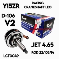 NEW LEO CRANK Y15ZR CRANKSHAFT JET 4.65 JET 6.15 CRANKSHAFT Y15 LEO