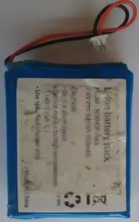 7.4v 650mah 503040-2S polymer lithium rechargeable battery pack 503040 *2 li-po battery