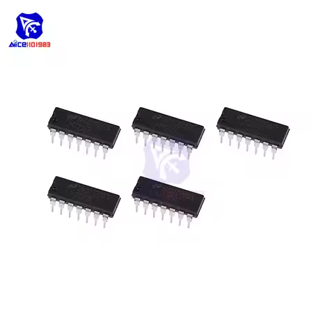 diymore 5PCS/Lot IC Chip LM723CN LM723 Adjustable Voltage Regulator IC 2 -37V DIP-14 Original Integr
