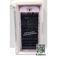 Eyelash Extension Beauty D Curl 【 0.20mm 】 Single Size 【9~16mm 】 (1)