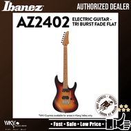 Ibanez Prestige AZ2402 Electric Guitar - Tri Burst Fade Flat
