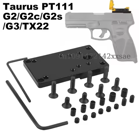 For Taurus Original G3/PT111 G2 G2c G2s Pistol Red Dot Sight Plate Base Mount For R*R/VISM/MROS/V-OR