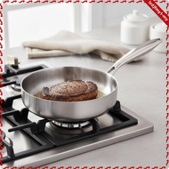 [leipupa] Stainless Steel Frying Pan-Grade-Grade 316L Stainless Steel Pan Induction Compatible Skill