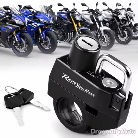Motorcycle Helmet Lock For Yamaha R1 R3 R25 Mt-09 Mt07 Fazer Fz6 Xj6 R15 Rxv YBR125 Anti-theft Locke