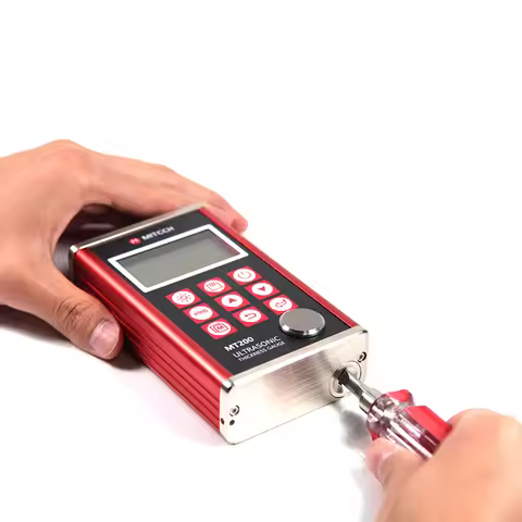 MT200 Digital Ultrasonic Thickness Gauge Single-mode Measurement Range 0.75~300mm in steel