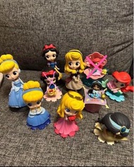 Q posket 迪士尼公主 美人魚/睡公主/白雪 /cinderella/Jasmine