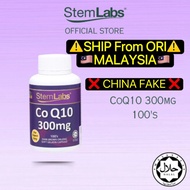 MALAYSIA ORIGINAL StemLabs CoQ10 300mg (100's) Heart Energy Booster TTC STEM LABS COQ 10