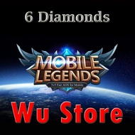 6 Diamond Mobile Legends DM ML Murah