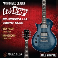 ESP LTD EC-256FM Left Handed Electric Guitar - Cobalt Blue (EC256)