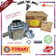 TOBAKI BLOCK RACING EX5 CLASS 1 53MM /54 BLOCK SET HONDA EX5 CLASS 1 BLOCK ORIGINAL 100% TOBAKI [ 24