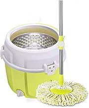 360°Self Wringing Spin Mop, Automatic Drying Mop Bucket with Mop Floor Cleaning Tool Set Floor Cleaning System for Home Office Decoration