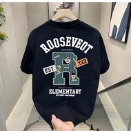 trendy T-shirt  cotton T-shirt, printed T-shirt, street trend T-shirt, American trend T-shirt, short