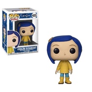 Funko Pop #423 Raincoat Coraline &The Secret Door in rain cover Action figure A collectible toy mode