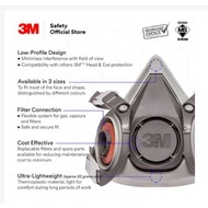 3M 6200 CE Half Facepiece Reusable Respirator Mask