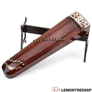 LEMONTREE9GP Miniature Guzheng Model, Brown Portable Chinese Guzheng Statue, Miniature Wooden Mini G