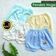 6pcs HOGA baby shorts 0-12 months hoga baby pop pants/ baby glasses pants/