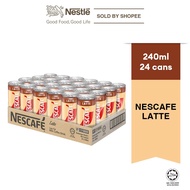 [Carton of 24] NESCAFE Latte Can 240ml (Halal)